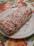 Bizcocho de mantequilla fresas y coco