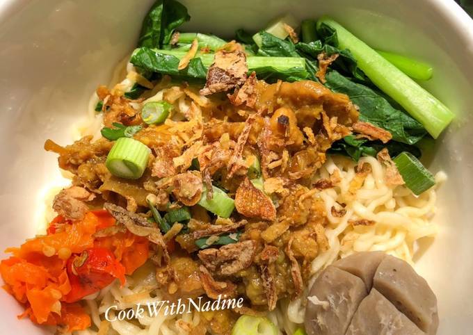 Resep Mie Ayam Wonogiri Homemade Oleh Nadine Anadina Cookpad