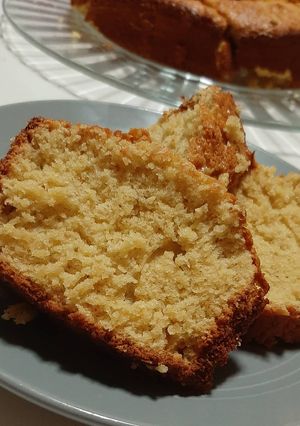 Foto de Bolo de iogurte e aveia