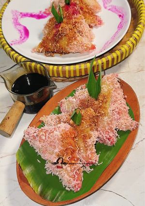 Foto resep Lupis Buah Naga 🩷