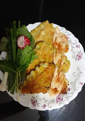 عکسی از دستور سمبوسه پیازچه❤️
