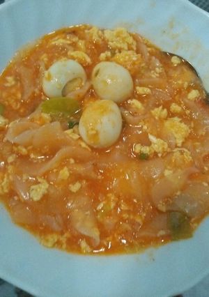 Foto resep Seblak telur puyuh