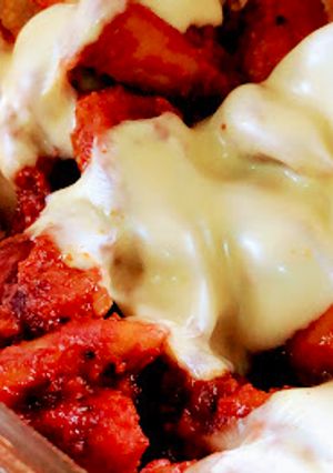 A picture of Cheese Buldak #WYH.