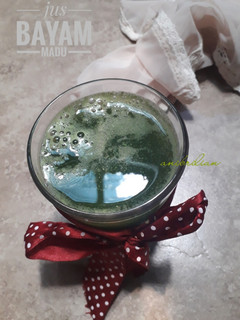 Foto resep Jus bayam madu