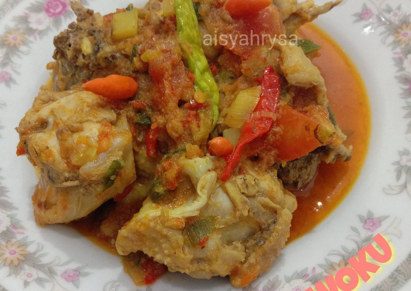 91. Ayam Woku (Bumbu Putih,Merah,Kuning)
