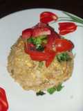 Nasi goreng butter garlic jamur paprika