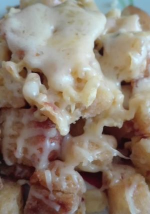 Tojásos kenyérkockák 😊 recept fotója