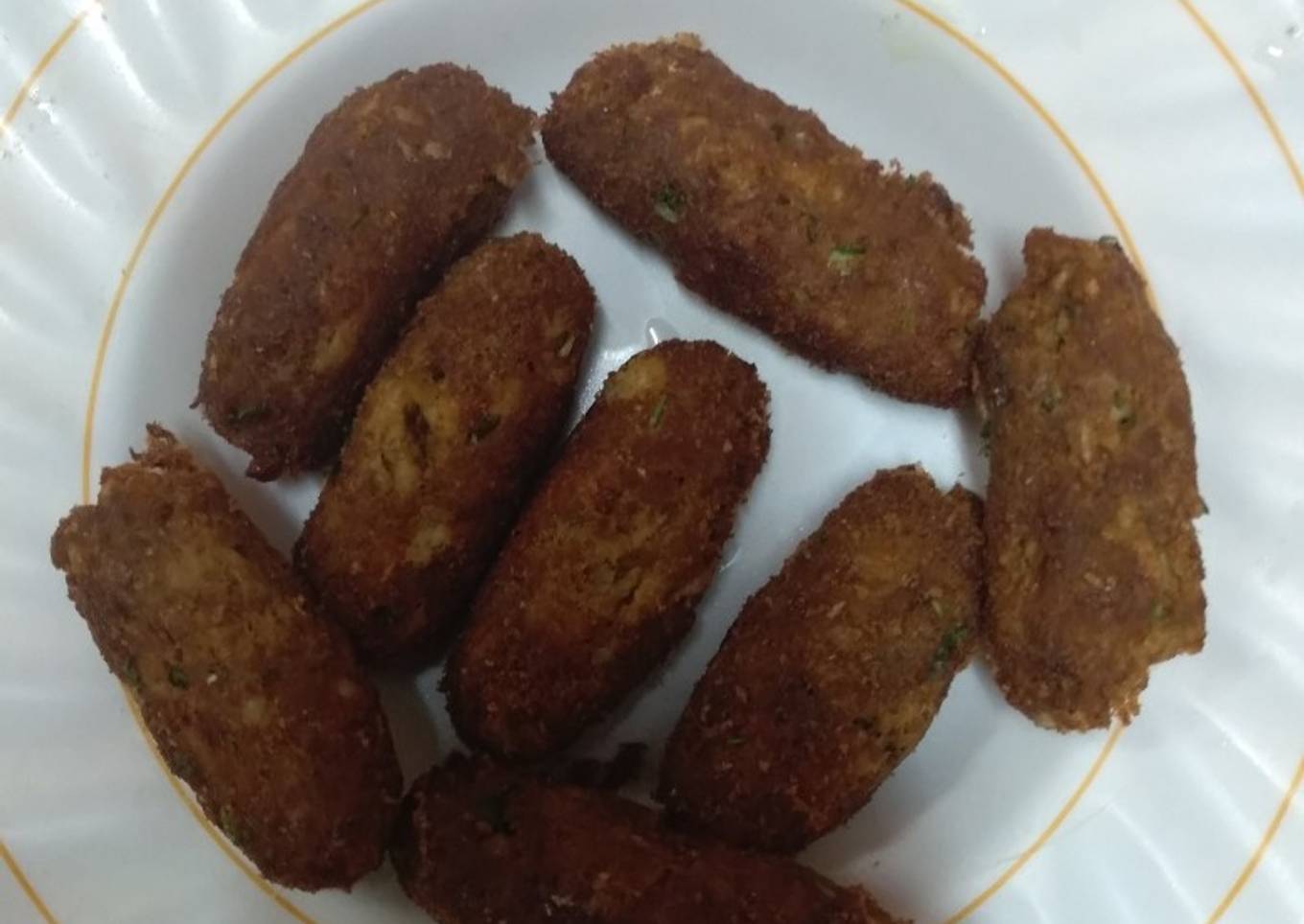 Fish kebabs