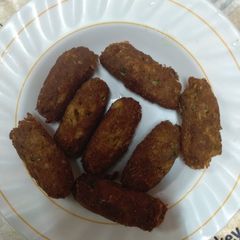 A picture of Fish kebabs.