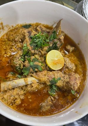 A picture of Mutton malai.