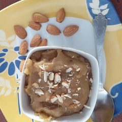 A picture of Aate ka halwa.
