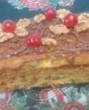 Budín de zanahorias c/ pasas y de nueces y fruta abrillantada!