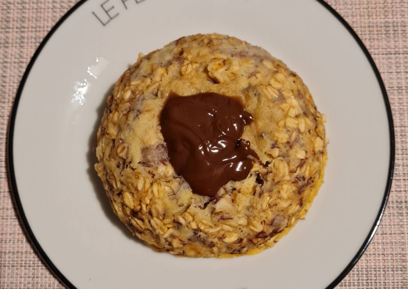 Bowlcake banane-chocolat sans gluten