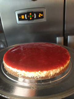 Una foto de Cheesecake new York light. Sin crema de leche. 75 calorías por porción