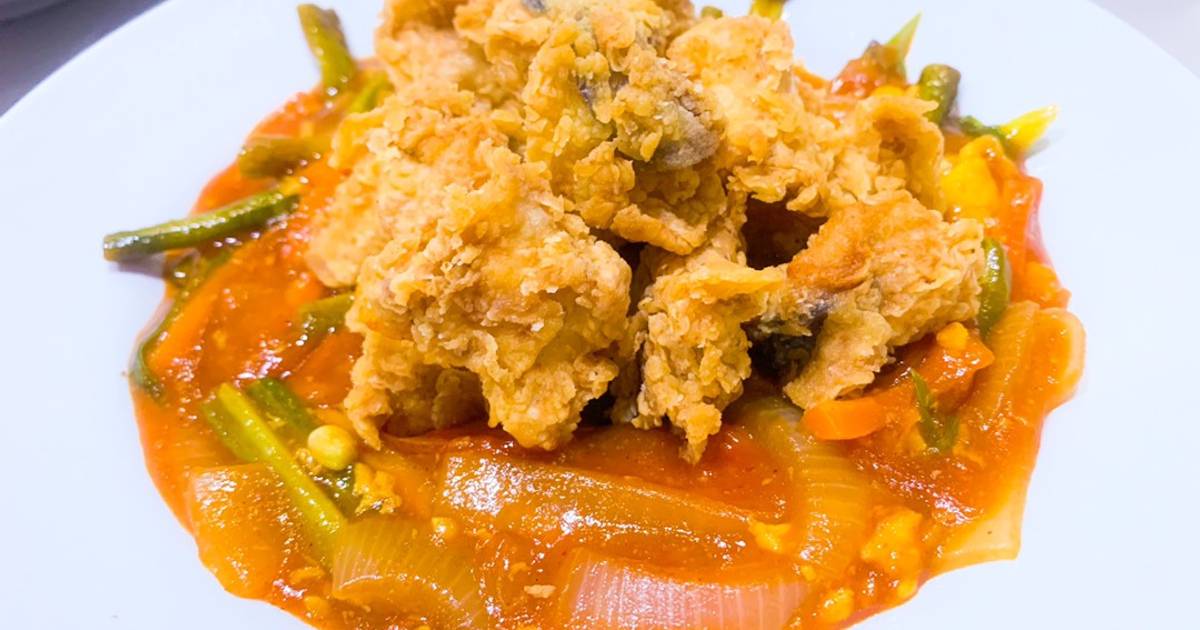 Resep Ikan Patin Krispi Saus Asam Manis Oleh Siska Anja Paridan Cookpad