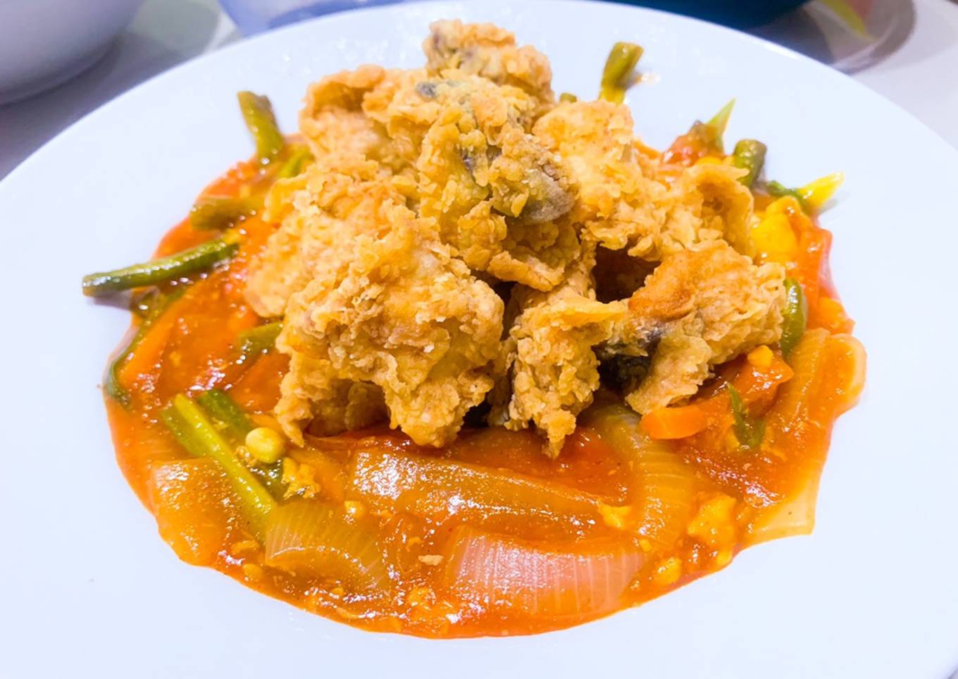 Ikan Patin Krispi Saus Asam Manis