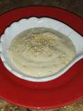 Salsa de yogurt y tahini