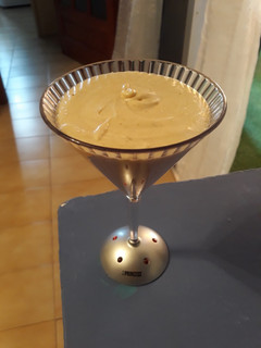 Una foto de Mousse de plátano