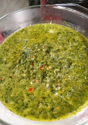 Foto resep Gulai Daun Ubi Tumbuk