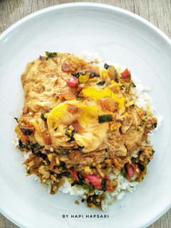 Foto resep Nasi Telur Pontianak