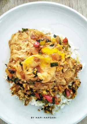 Foto resep Nasi Telur Pontianak