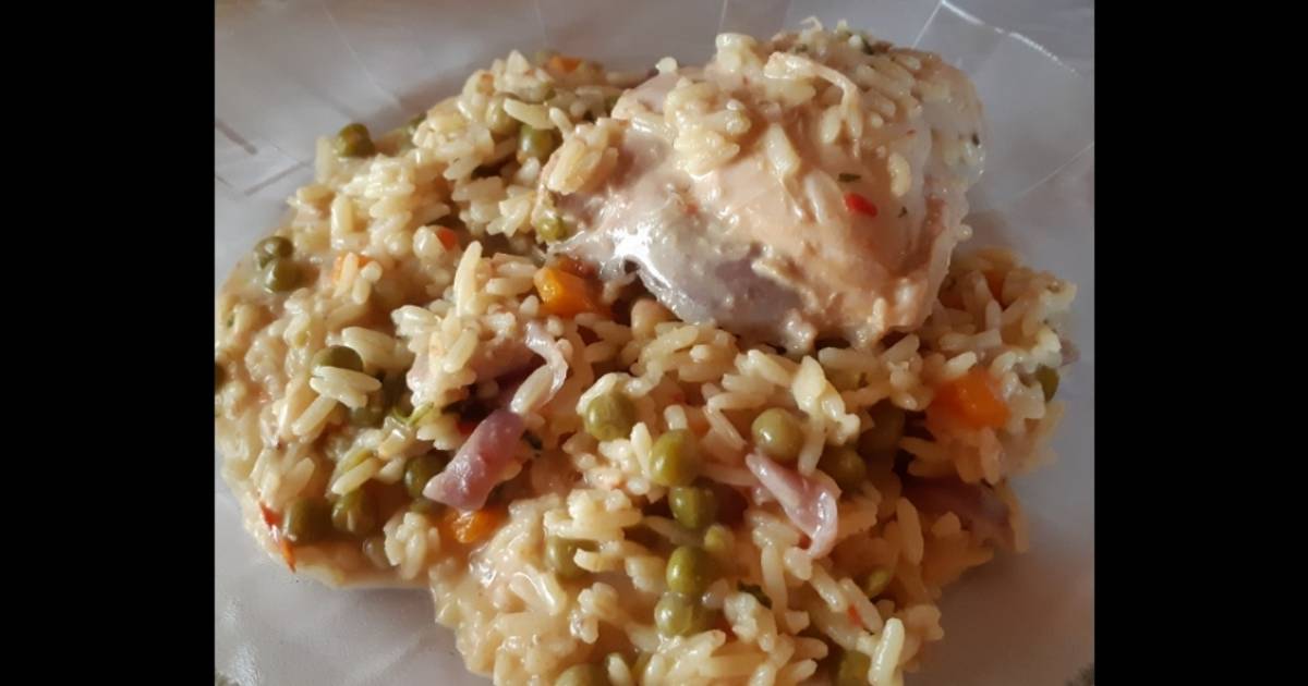 Arroz Cremoso De Pollo Y Verdura 117 Recetas Caseras Cookpad 