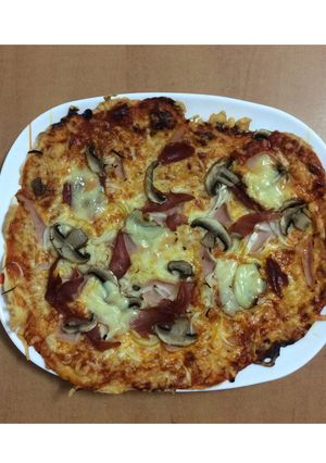 Una foto de Masa de pizza SIN GLUTEN