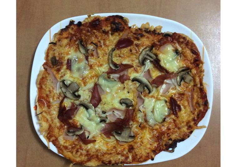Masa de pizza SIN GLUTEN