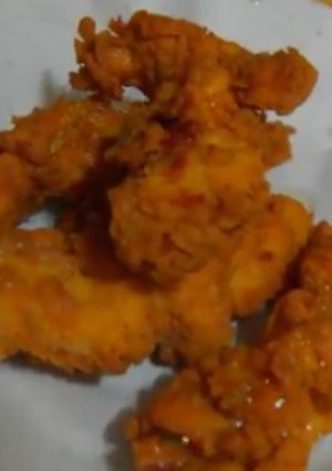 صورة لوصفة 🍗 كرسبي نصف كيلو غرام دجاج صدورة مقطع أصابع 🍗