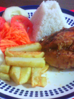 Una foto de Pollo al horno