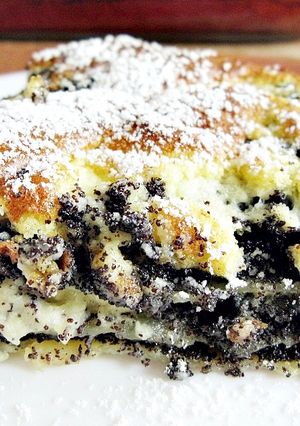 Mákos lasagne recept fotója