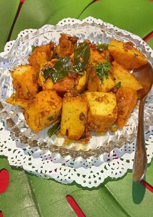 A picture of Leftover Idli Fry.