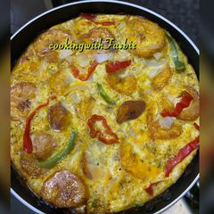A picture of Plaintain Fritata.