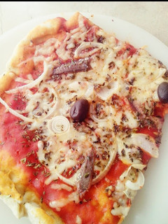 Una foto de Pizza de anchoas
