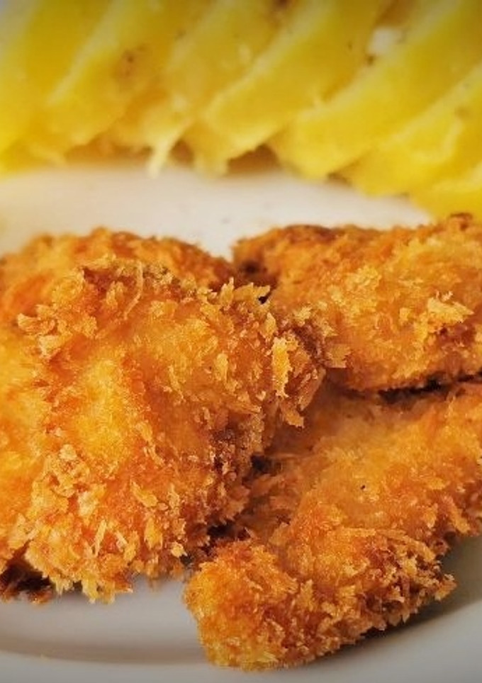 Una foto de Bocaditos de Pollo empanados con Panko