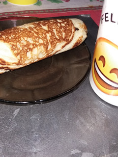 Una foto de Panqueques de banana