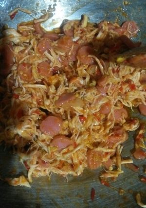 Foto resep Ayam suwir pedas