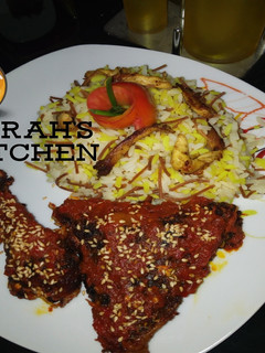 A picture of Teriyaki chicken.