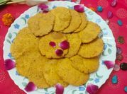 A picture of crushed cracker