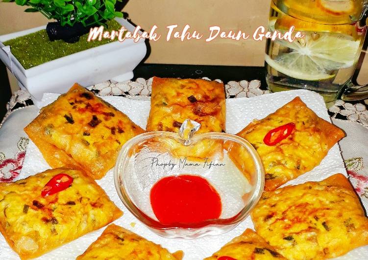 Martabak Tahu Daun Ganda