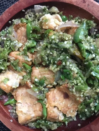 Cara Mudah Menyiapkan Resep Tempe penyet sambel ijo yang Menggugah Selera Anti Ribet, Lezat