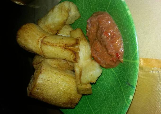 Cara Membuat Ubi goreng renyah Yang Mudah