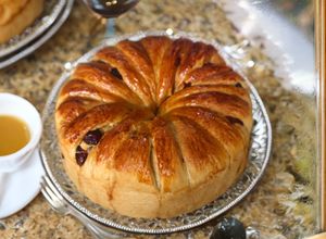 Foto resep Cranberry Crown Bread