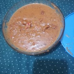 A picture of Groundnut sauce.