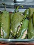 Chiles rellenos de atún