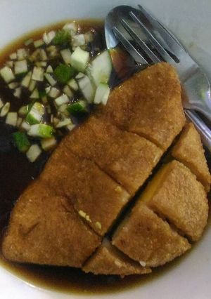 Foto resep Pempek dos Kapal selam udang rebon