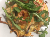 Mini pizzas de coliflor