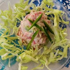 Coleslaw salad A picture of Coleslaw salad.