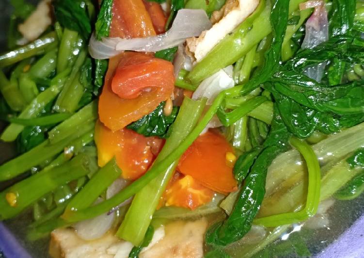 Resep Tumis kangkung yang Lezat