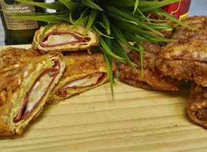 Foto resep Cheese Mayo Salami Risolllllles (Keto)